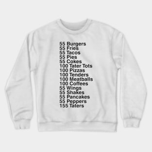 55 Burgers Crewneck Sweatshirt